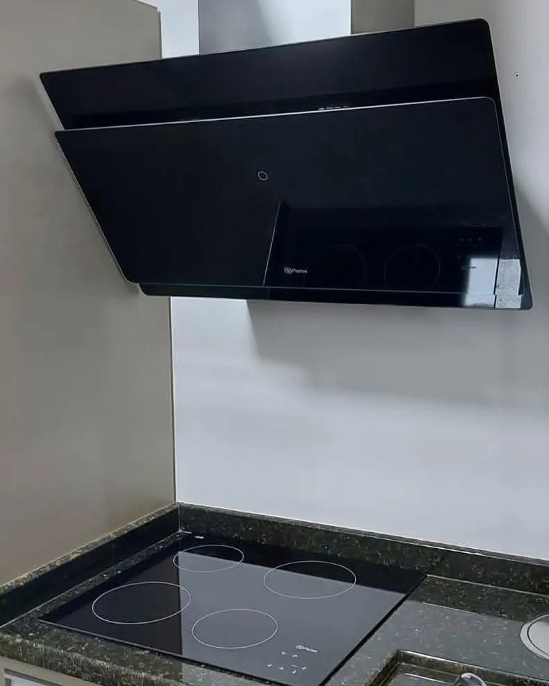 Campana de isla 90 cm Inox